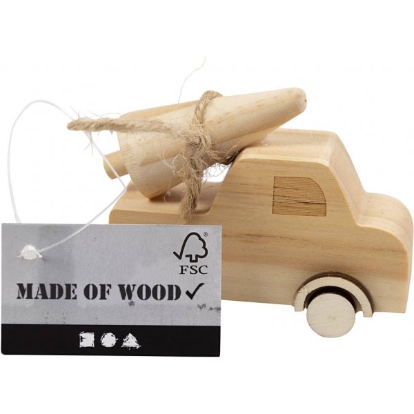 Sisustus - kuorma-auto joulukuusella