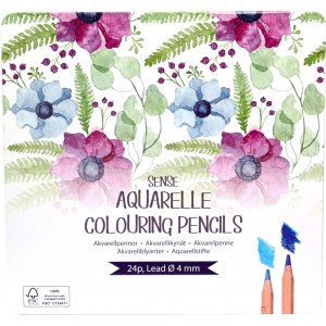Akvarellikyn�t Sense - 24 kyn��