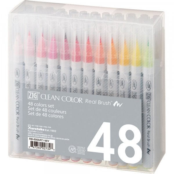Harjakynt ZIG Clean Color Real Brush - 48 kyn