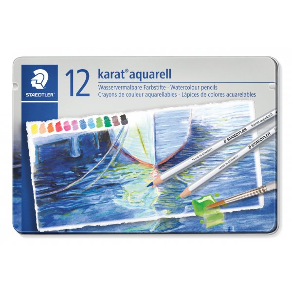 Karat akvarellikynt - 12 vri