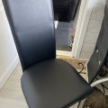 Asiakaskuva Verhoilukangas Vinyyli / tekonahka Musta - 140 cm