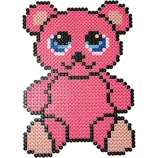 Helmilaatat - Kirkas - Nelin muotoinen, koottavissa - 15x15 cm - 2 kpl