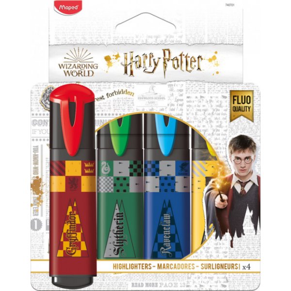 Harry Potter - Merkintkynt 4 kpl