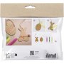 Mini DIY Kit -koristelu, muna ja kani
