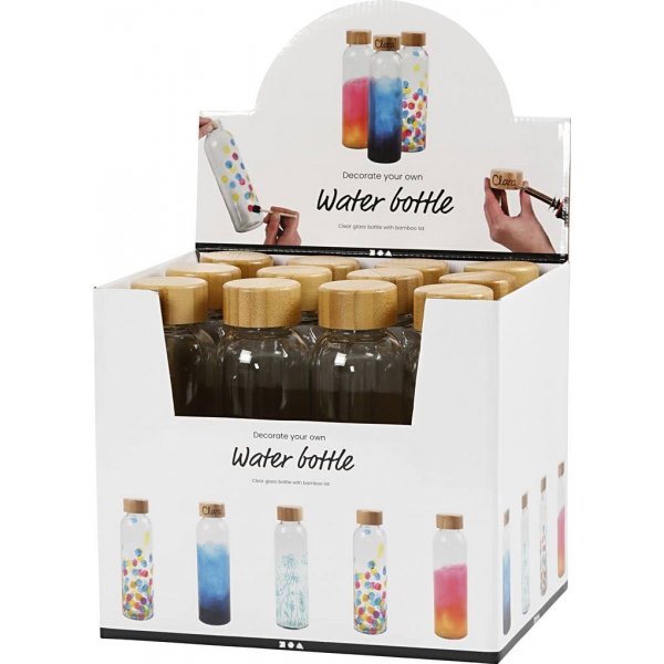 Vesipullo - 500 ml - 12 kpl