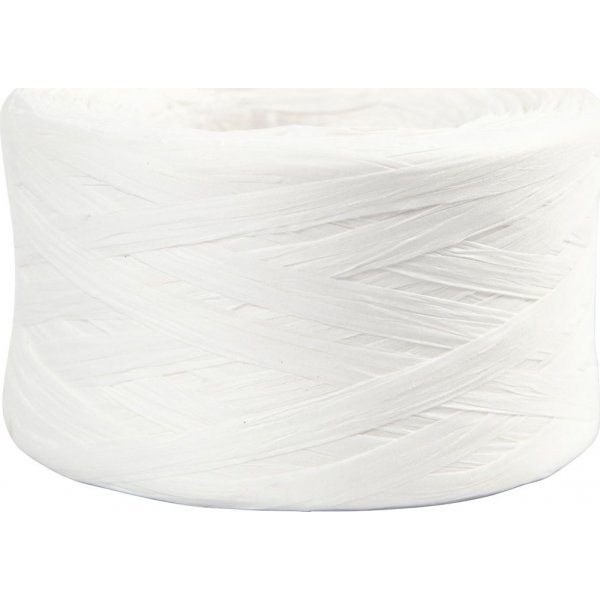 Raffia Paperilanka - valkoinen - 100 m
