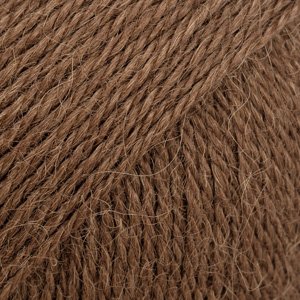 DROPS Alpaca Uni Colour -lanka - 50g - Kastanja (9042)