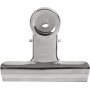 Metalliklipsi - hopea - 6 kpl