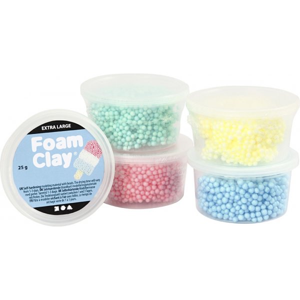 Foam Clay Extra Large - sekavrit - 5 x 25 g