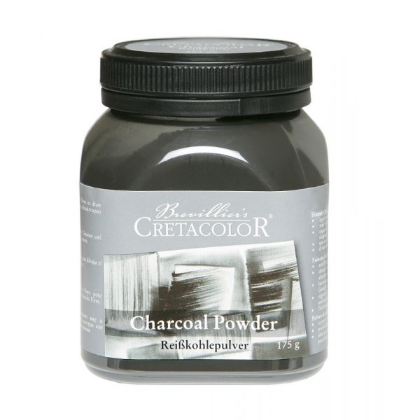 Hienoksi jauhettu hiilijauhe Cretacolor - 175g