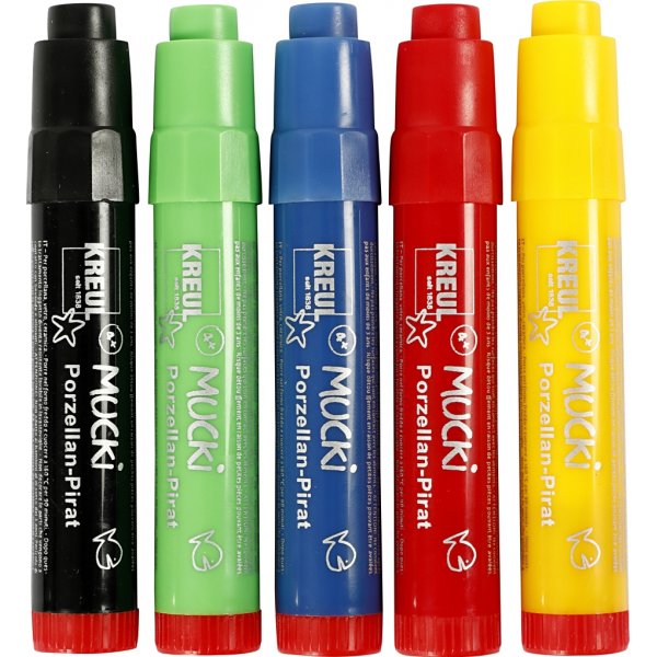 Mucki Lasi- ja posliinitussi - sekavrej - 5 kpl