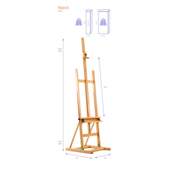 Maalausteline - Studio H-Frame N31 - Napoli - KIT