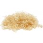 Kiharat nuken hiukset - vaaleanruskeat - 15 g