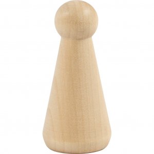 Puinen hahmon runko strutsin muotoinen 8 cm 3 kpl