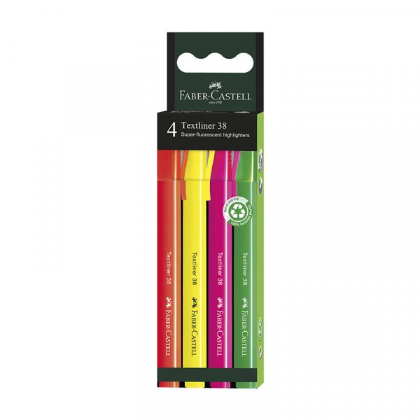Korostussarja - Faber-Castell - Pastelli - 4 kpl