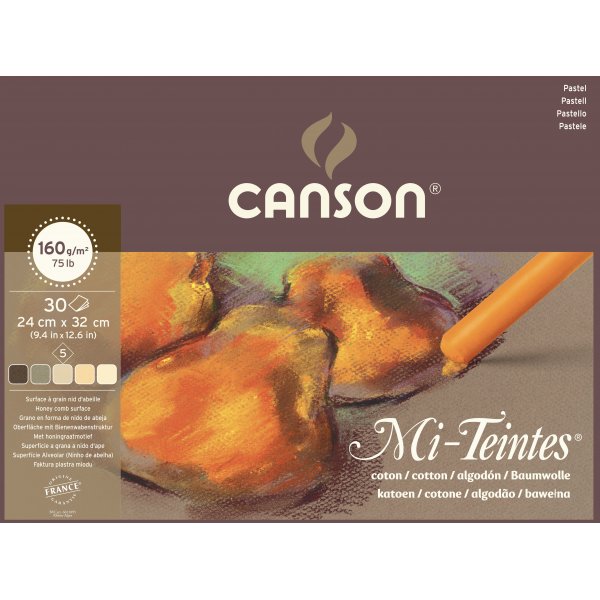 canson Mi-Teintes Pastellipaperi Terre 160g - 24x32 cm