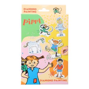 Timanttimaalaus Peppi Pitk�tossu - 5 aihetta strasseilla