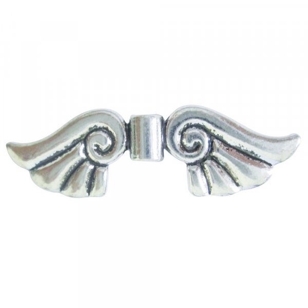 Siipihelmet Swirl - hopea
