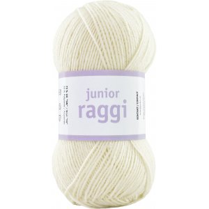 Junior Raggi 50g - Luonnonvalkoinen Junior Raggi 50g - Luonnonvalkoinen