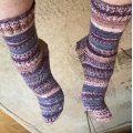 Asiakaskuva DROPS Fable Print -lanka - 50g - Laventeli (904)