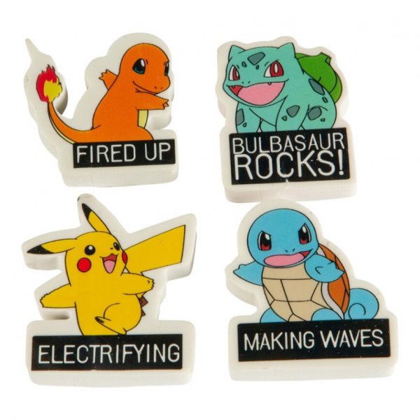 Pokemon - Eraser 4 kpl