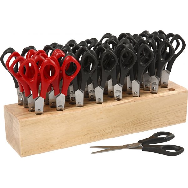 Koulusakset pidikkeell - pyre