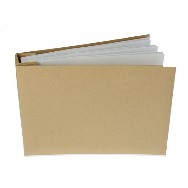 Valokuva-albumi A 5 / 15,5 x 22 cm - ruskea 25 arkkia / 190 g / m