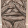 Asiakaskuva Venytetty kangas puuvilla/polyesteri 280g - F4 - 24 x 33 cm