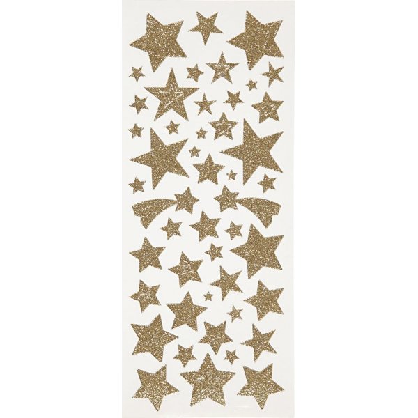 Glitter-tarrat - kulta - thdet - 2 arkkia