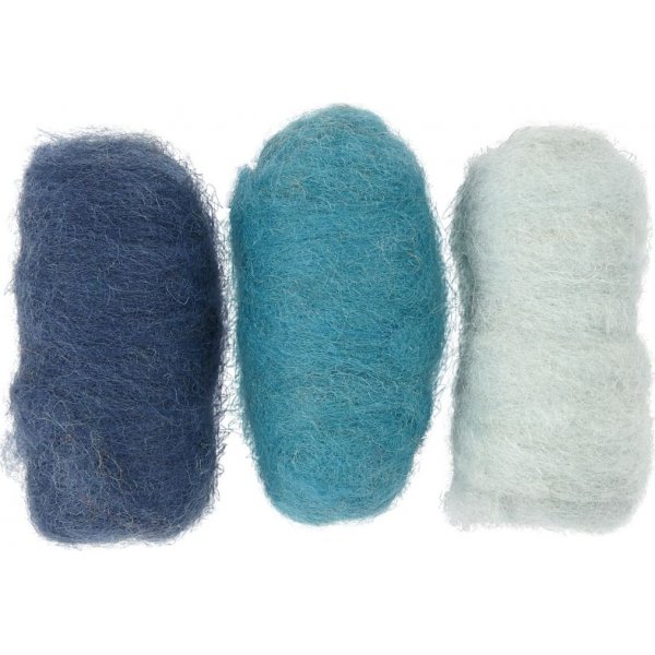 Karstattu villa - sininen harmonia - 3 x 10 g