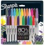 Kuitukynsarja Sharpie - 80-luvun Glam pysyvt merkit - 24 pakkausta lajittelemattomia vrej