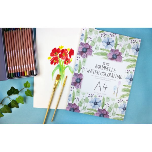 Akvarellityyny Sense 160g - A4 Akvarellityyny Sense 160g - A4