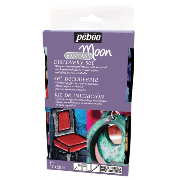 Sisustussetti - Pebeo - Fantasy Moon 12x20ml