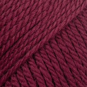 DROPS Alaska Uni Color -lanka - 50g - Burgundinpunainen (80)