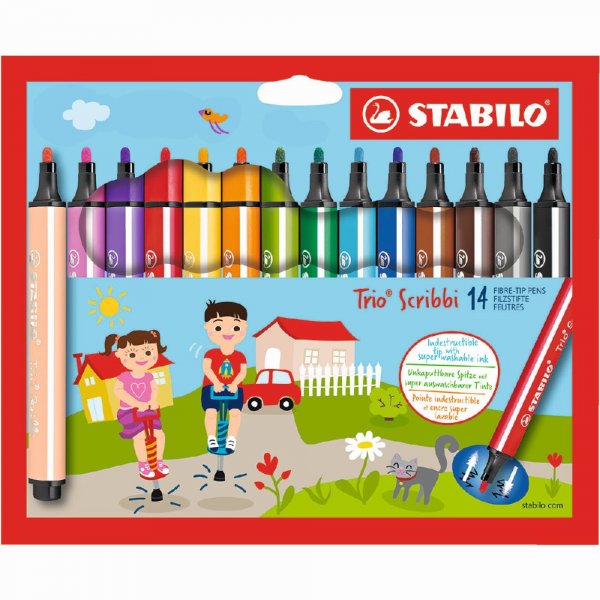 Kuitukynt Trio Scribbi - 14 kpl