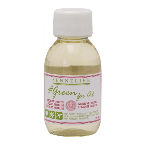 Oil medium Sennelier Greenforoil - Liquid Medium
