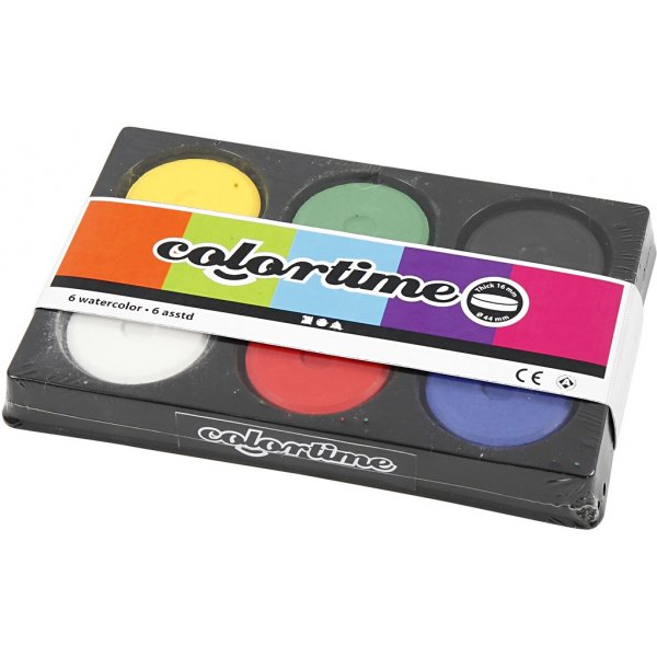 Akvarelli - 44 cm - perusvrit