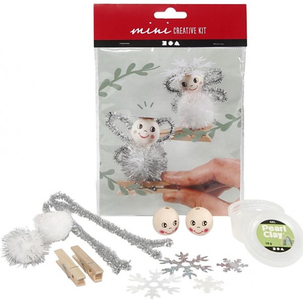 Mini DIY Kit - enkeli klipsiss