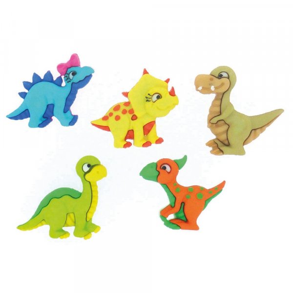 Monivriset napit 23x19 - 27x22 mm - Dino
