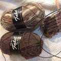 Asiakaskuva DROPS Fable Print lanka - 50g - Suklaa (912)