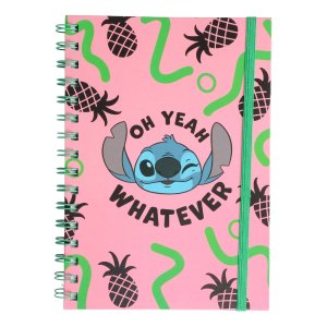 Muistikirja Stitch Disney A5 - viivoitettuja sivuja