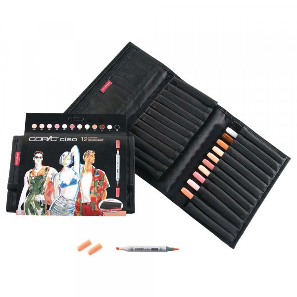 Copic Ciao Bag - 12 kyn - Ihonvrit