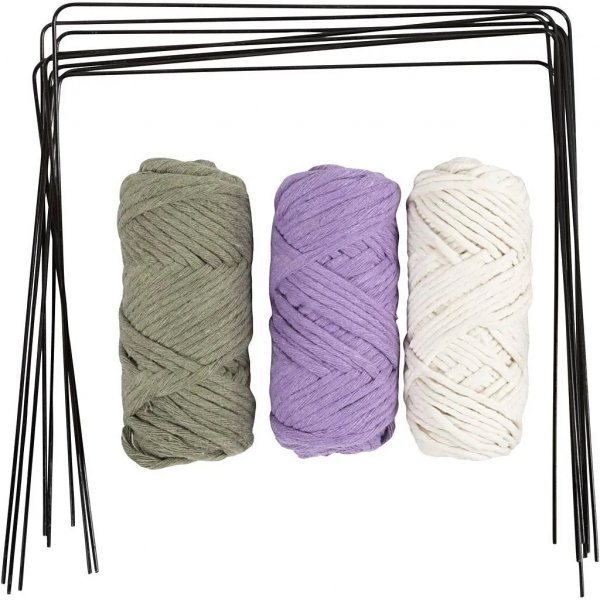 DIY Kit Macramé, lasikoristelu DIY Kit Macramé, lasikoristelu