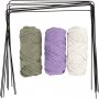 DIY Kit Macram, lasikoristelu