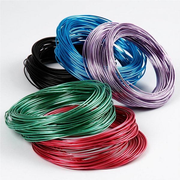 Alumiinilanka - 1,5 mm - sekavrit - 5x20 m