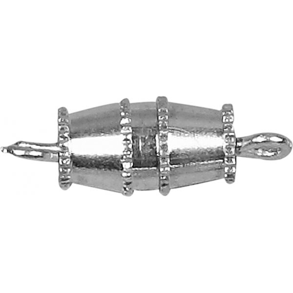 Ruuvilukko - hopeoitu - 10 kpl