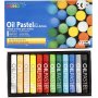 Mungyo Oil pastellit - sekavrit - 12 kpl