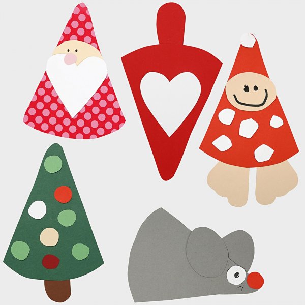 Klipsipakkaus - jouluhahmot Klipsipakkaus - jouluhahmot