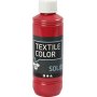 Tekstiili Kiinte tekstiilimaali - punainen - pllyste - 250 ml