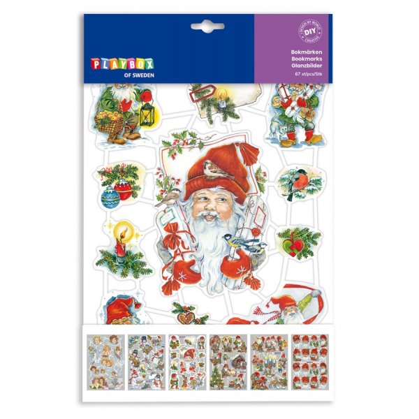 Kirjanmerkit Joulu - 67 kpl